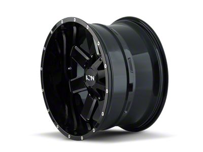 ION Wheels TYPE 141 Gloss Black Milled 6-Lug Wheel; 20x10; -19mm Offset (07-13 Sierra 1500)