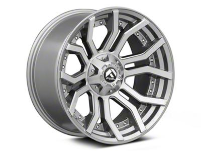 Fuel Wheels Rage Platinum Brushed Gunmetal 6-Lug Wheel; 20x10; -18mm Offset (15-20 F-150)