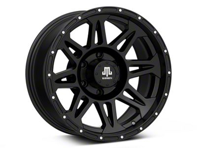 Mammoth Split 8 Beadlock Matte Black 6-Lug Wheel; 17x9; -6mm Offset (09-14 F-150)