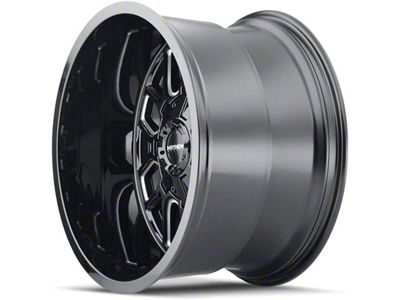 Mayhem Wheels Cogent Gloss Black Milled 6-Lug Wheel; 20x9; 18mm Offset (21-24 F-150)