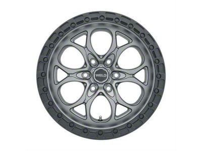 Weld Off-Road Ledge Six Satin Gunmetal 6-Lug Wheel; 20x9; 0mm Offset (21-24 F-150)