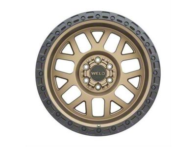 Weld Off-Road Cinch Satin Bronze 6-Lug Wheel; 20x10; 13mm Offset (15-20 F-150)