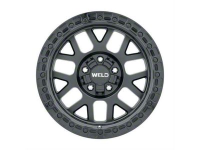 Weld Off-Road Cinch Gloss Black Milled 6-Lug Wheel; 17x10; -25mm Offset (15-20 F-150)
