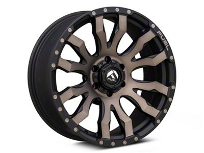 Fuel Wheels Blitz Matte Black with Double Dark Tint 6-Lug Wheel; 20x9; 20mm Offset (15-20 F-150)