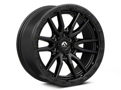 Fuel Wheels Rebel Matte Black 6-Lug Wheel; 20x9; 1mm Offset (15-20 F-150)