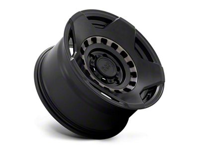 Black Rhino Muzzle Matte Black with Machined Tinted Ring 6-Lug Wheel; 20x9; 12mm Offset (21-24 F-150)