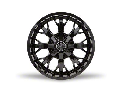 Thret Offroad Vulcan Gloss Black 6-Lug Wheel; 20x9; 0mm Offset (04-08 F-150)