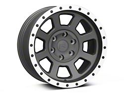 Rovos Wheels Kalahari Charcoal with Machined Lip 6-Lug Wheel; 17x9; -6mm Offset (04-24 F-150)