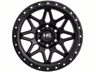 Hardrock Offroad H105 Matte Black 6-Lug Wheel; 17x9; -12mm Offset (21-24 F-150)