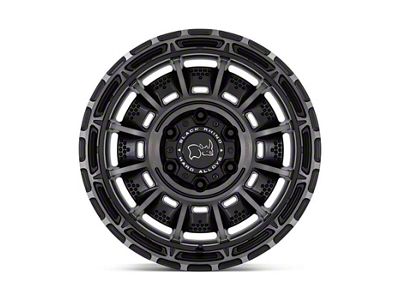 Black Rhino Legion Matte Black with Gray Tint 6-Lug Wheel; 17x9; 0mm Offset (21-24 F-150)