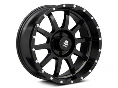 Mammoth SP12 6-Lug Wheel Satin Black; 20x9; -6mm Offset (09-14 F-150)