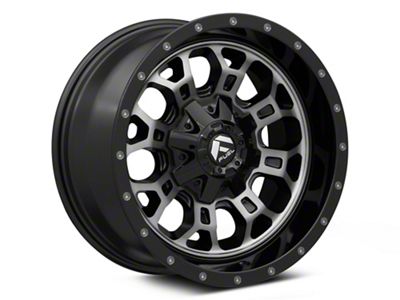 Fuel Wheels Crush Gloss Machined Double Dark Tint 6-Lug Wheel; 18x9; 19mm Offset (21-24 F-150)