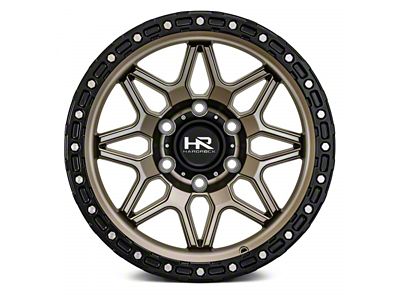 Hardrock Offroad H105 Matte Bronze 6-Lug Wheel; 17x9; -12mm Offset (21-24 F-150)