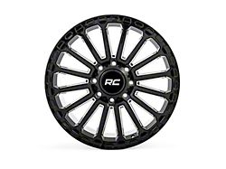 Rough Country 97 Series Gloss Black Milled 6-Lug Wheel; 20x10; -19mm Offset (21-24 F-150)