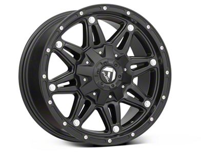 Fuel Wheels Hostage Matte Black 6-Lug Wheel; 20x9; 1mm Offset (21-24 F-150)