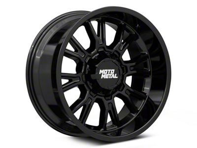 Moto Metal Legacy Gloss Black 6-Lug Wheel; 20x10; -18mm Offset (15-20 F-150)