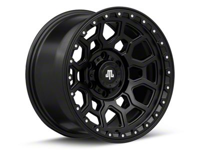 Mammoth Hunter Satin Black 6-Lug Wheel; 17x9; -6mm Offset (09-14 F-150)