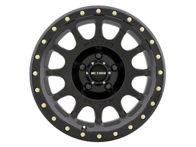 Method Race Wheels MR305 NV Matte Black 5-Lug Wheel; 17x8.5; 0mm Offset (09-18 RAM 1500)