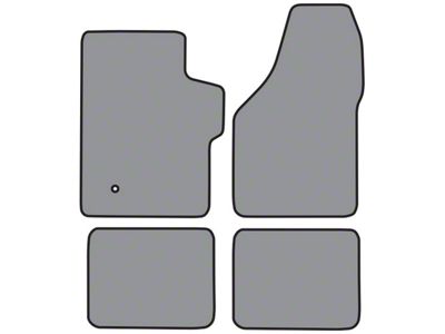 ACC Complete Cutpile Die Cut Front and Rear Floor Mats (11-16 F-250 Super Duty SuperCrew)