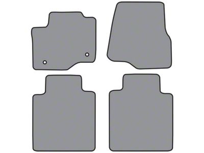 ACC Complete Cutpile Die Cut Front and Rear Floor Mats (17-22 F-250 Super Duty SuperCrew)