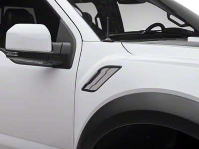 Side Vent Trim; Polished (17-20 F-150 Raptor)