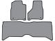 ACC Complete Cutpile Pattern Front and Rear Floor Mats (2010 RAM 3500 Crew Cab)