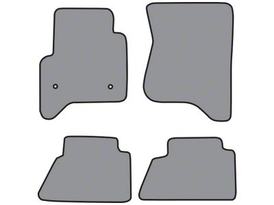 ACC Complete Cutpile Die Cut Front and Rear Floor Mats (15-19 Sierra 2500 HD Crew Cab)