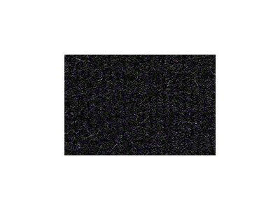 ACC Complete Cutpile Molded Carpet; Black (20-24 Sierra 2500 HD Crew Cab)