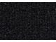 ACC Complete Cutpile Molded Carpet; Black (20-24 Sierra 2500 HD Crew Cab)