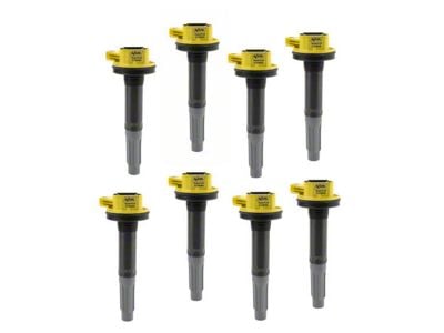 Accel Super Coil Packs; Yellow (11-Early 16 5.0L F-150)
