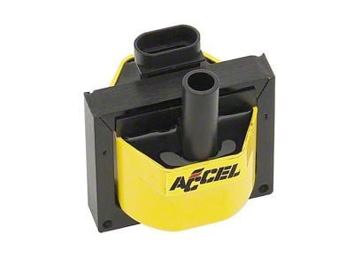 Accel SuperCoil Ignition Coil; Yellow (99-01 4.3L Sierra 1500)