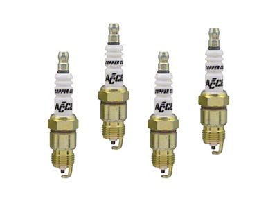 Accel HP Copper Spark Plugs; 4-Pack (01-02 6.0L Sierra 2500 HD)