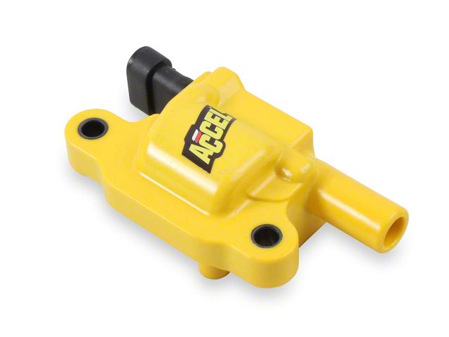 Accel SuperCoil Ignition Coil; Yellow (07-13 6.0L Silverado 2500 HD)