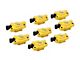 Accel SuperCoil Ignition Coils; Yellow; 8-Pack (07-13 6.0L Silverado 2500 HD)