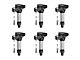 Ignition Coils with Spark Plugs; Black (15-16 3.6L Canyon)