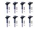 Ignition Coils; Black; Set of Eight (11-Early 16 5.0L F-150)