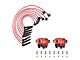 Ignition Coils with Spark Plugs and Wires; Red (97-99 4.6L F-150)