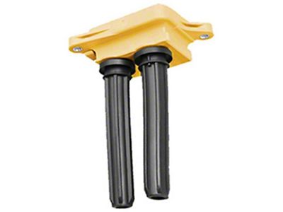 Ignition Coil; Yellow; Single (06-10 5.7L RAM 1500)