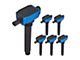 Ignition Coils; Blue; Set of Six (13-18 3.6L RAM 1500)