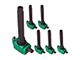 Ignition Coils; Green; Set of Six (13-18 3.6L RAM 1500)