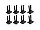 Ignition Coils; Black; Set of Eight (06-10 5.7L RAM 1500)