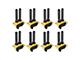 Ignition Coils; Yellow; Set of Eight (06-10 5.7L RAM 2500)