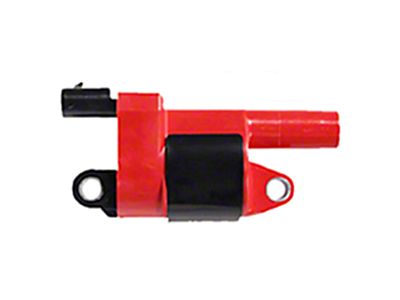 Ignition Coil; Red; Single (07-13 V8 Sierra 1500)