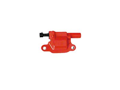 Ignition Coil; Red; Single (07-16 6.0L Sierra 2500 HD)