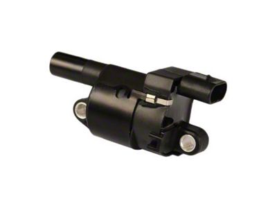 Ignition Coil; Black; Single (07-16 6.0L Silverado 3500 HD)