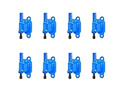 Ignition Coils; Blue; Set of Eight (07-14 Tahoe)