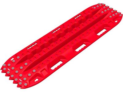 ActionTrax Metal Teeth Recovery Trax; Red