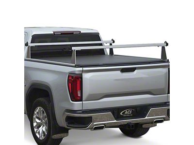 ADARAC Aluminum M-Series Bed Rack; Matte Black (15-22 Canyon w/ 5-Foot Short Box)