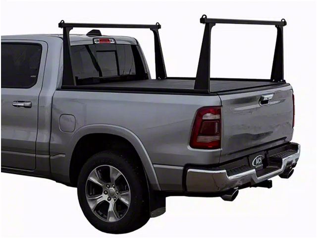 ADARAC Aluminum Pro Series Bed Rack; Matte Black (11-16 F-250 Super Duty w/ 6-3/4-Foot Bed)