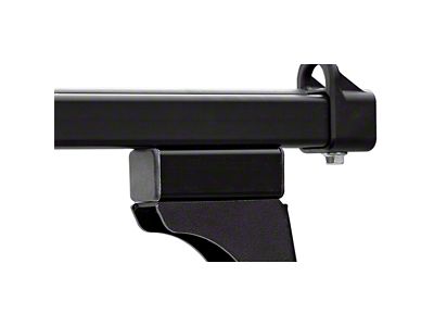 ADARAC Bed Rack Upright Extensions; Matte Black